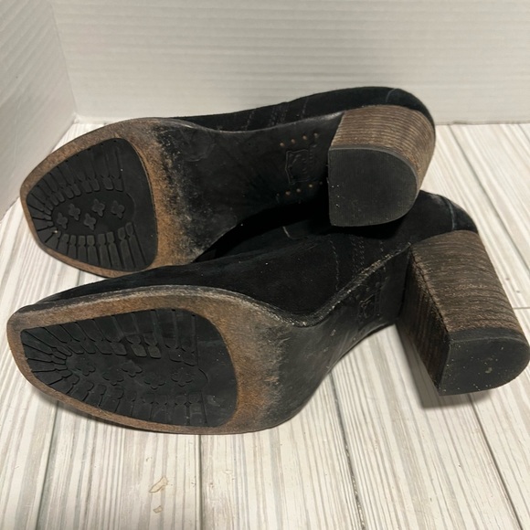 Trask Women’s booties heels black size 7.5 - Picture 6 of 12